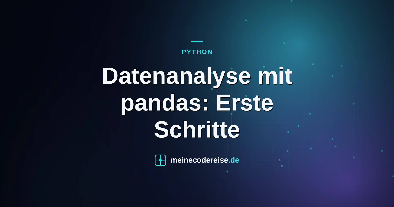 Datenanalyse mit pandas: Erste Schritte