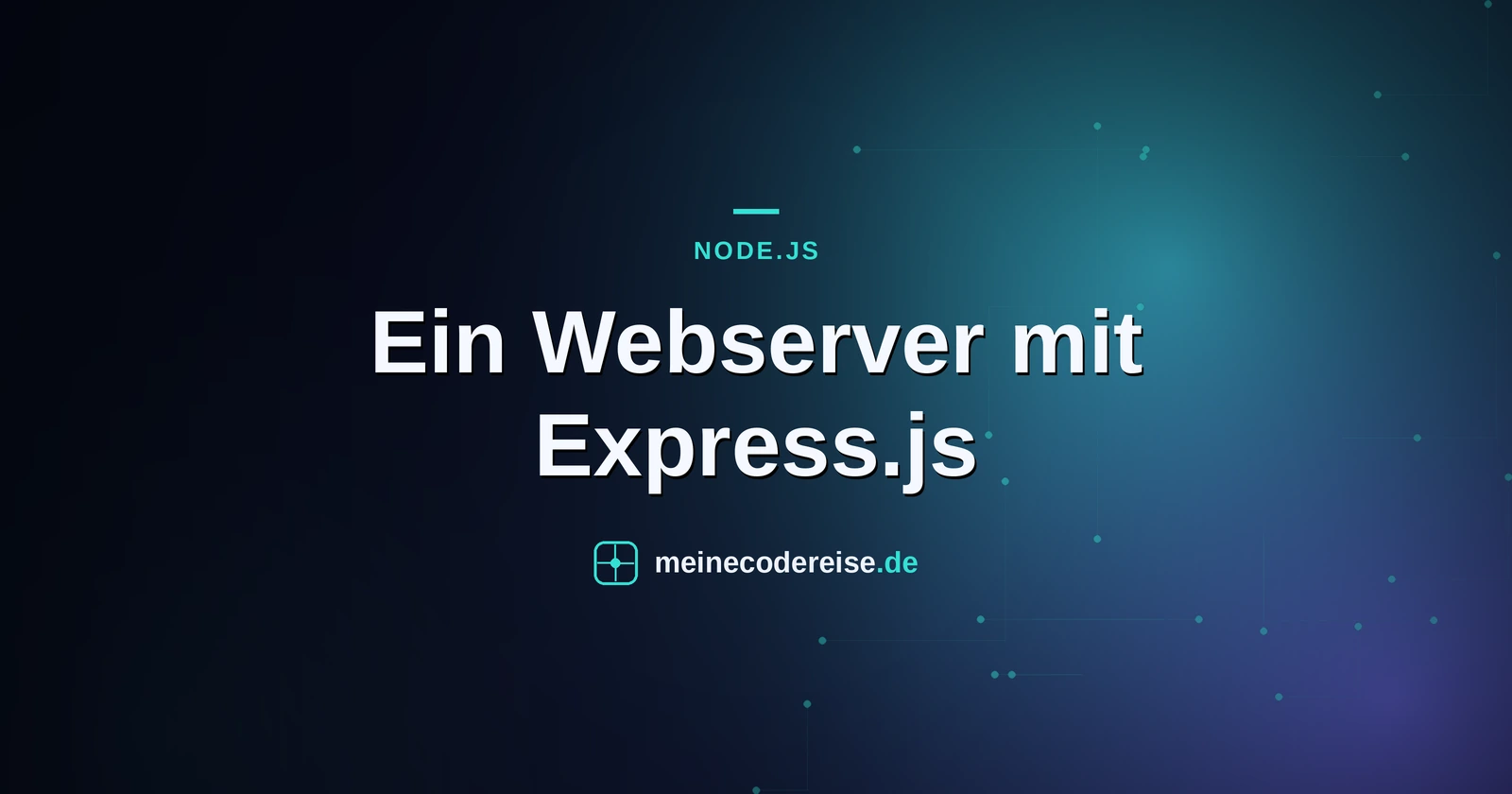 Ein Webserver mit Express.js