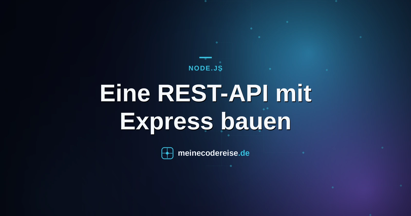 Eine REST-API mit Express bauen
