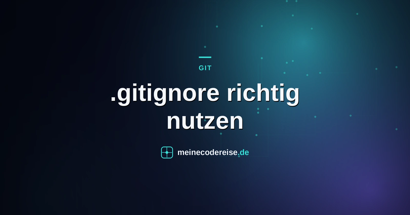 .gitignore richtig nutzen
