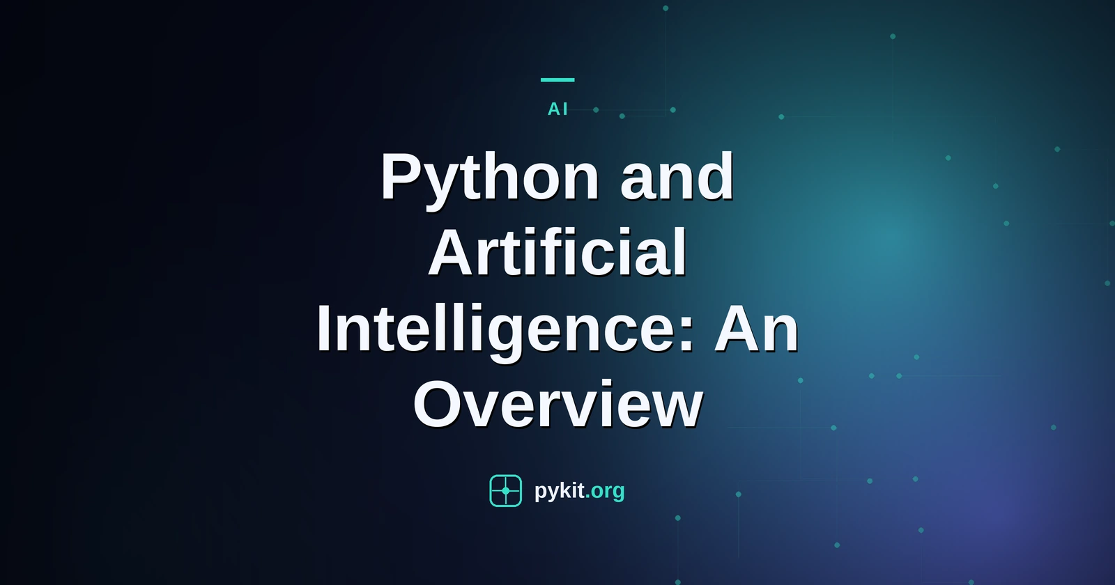 Python and Artificial Intelligence: An Overview