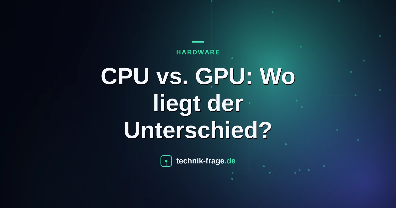 CPU vs. GPU: Wo liegt der Unterschied?