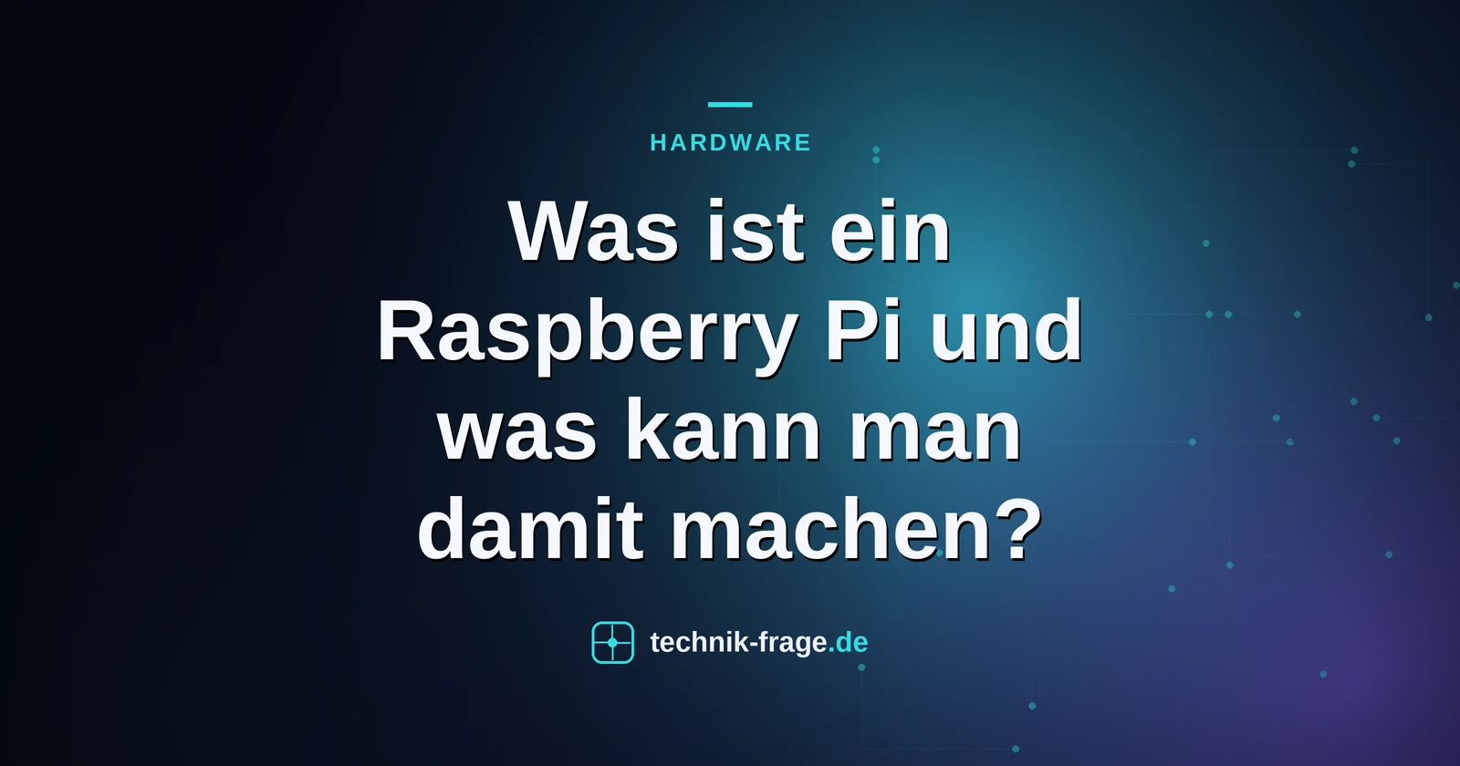 Was ist ein Raspberry Pi und was kann man damit machen?