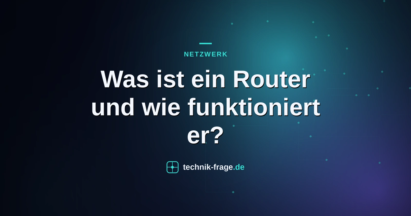 Was ist ein Router und wie funktioniert er?