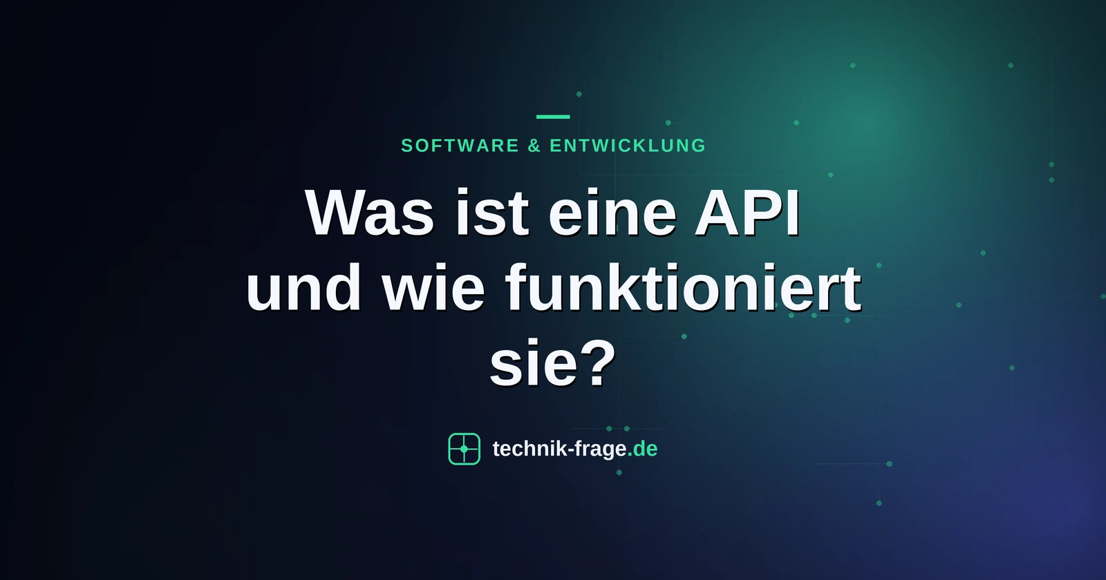 Was ist eine API und wie funktioniert sie?