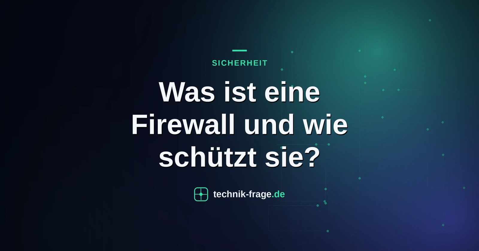 Was ist eine Firewall und wie schützt sie?