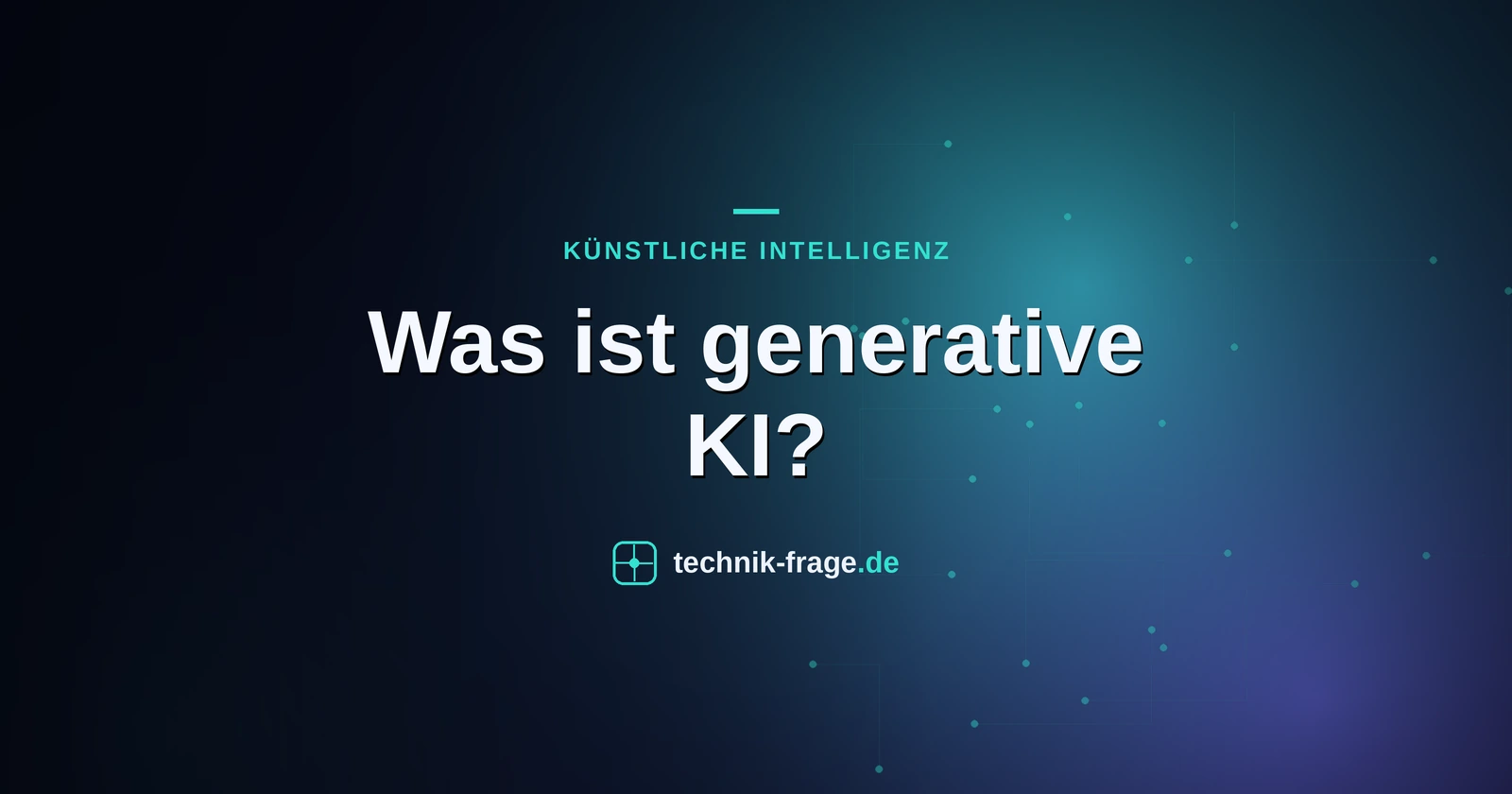 Was ist generative KI?