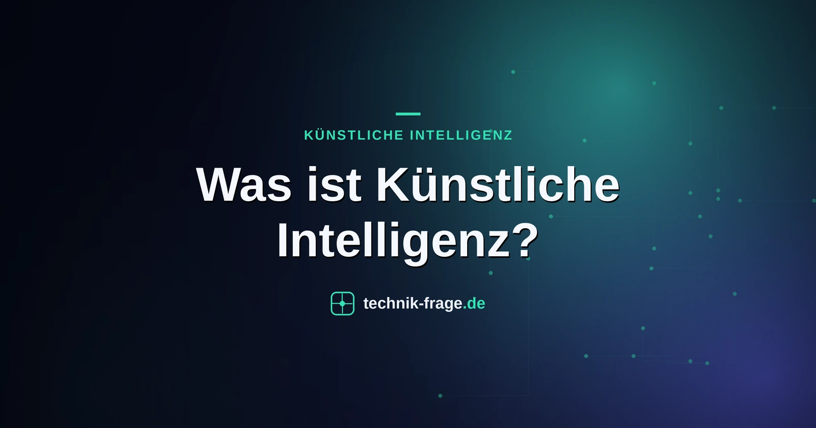 Was ist Künstliche Intelligenz?
