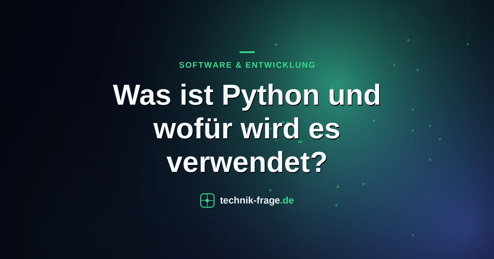 Was ist Python und wofür wird es verwendet?