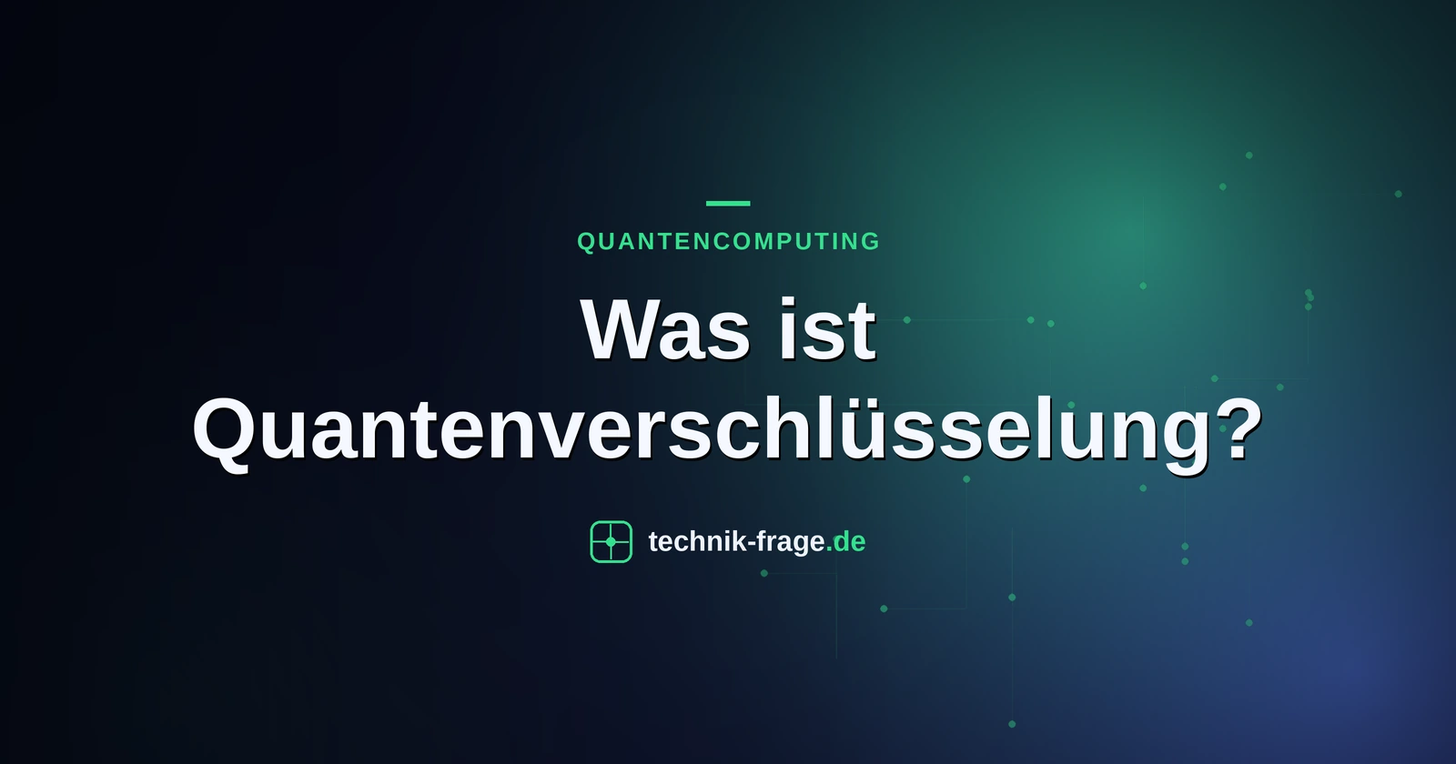 Was ist Quantenverschlüsselung?