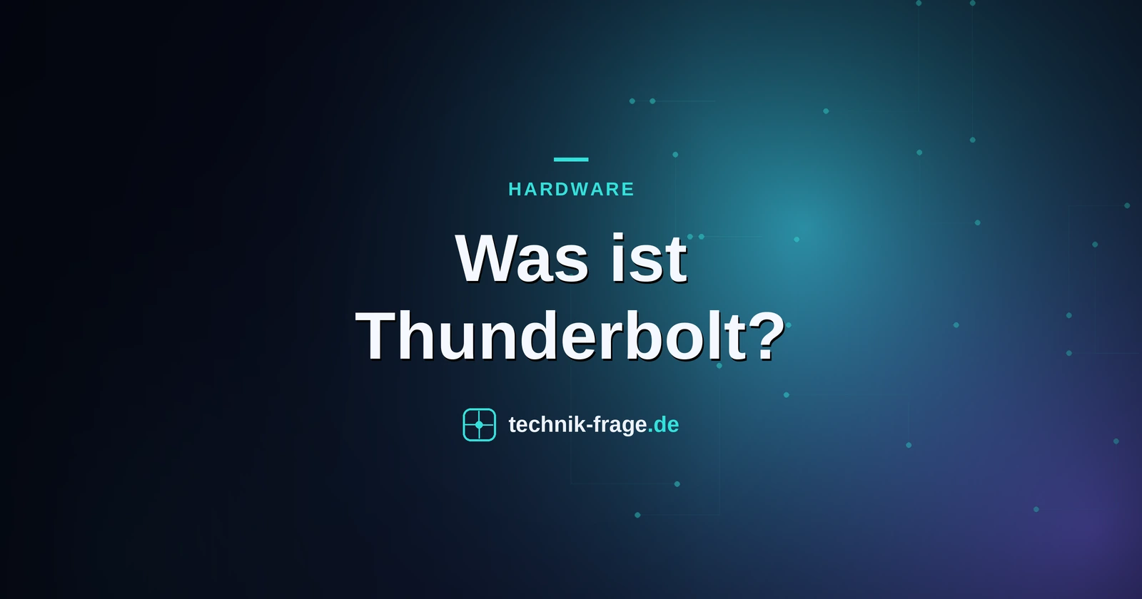 Was ist Thunderbolt?