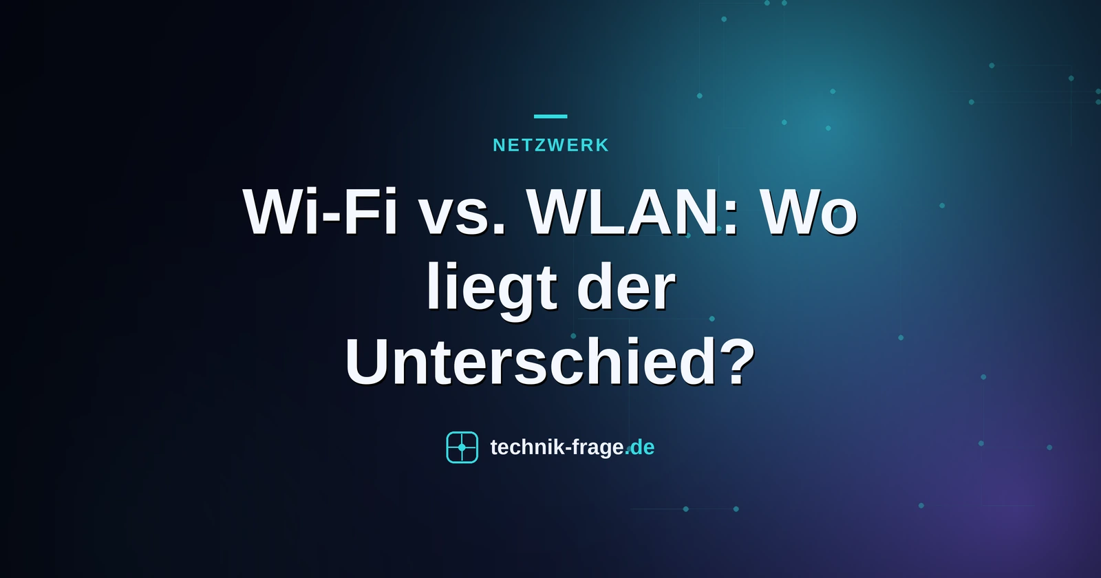 Wi-Fi vs. WLAN: Wo liegt der Unterschied?