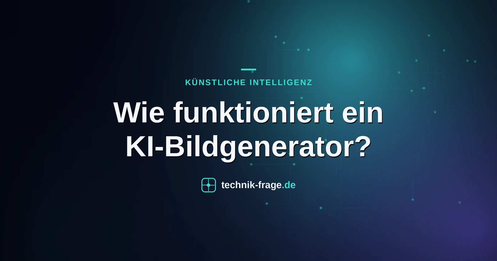 Wie funktioniert ein KI-Bildgenerator?
